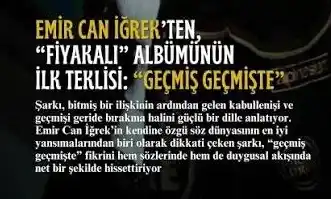 Geçmiş Geçmişte şarkı sözleri